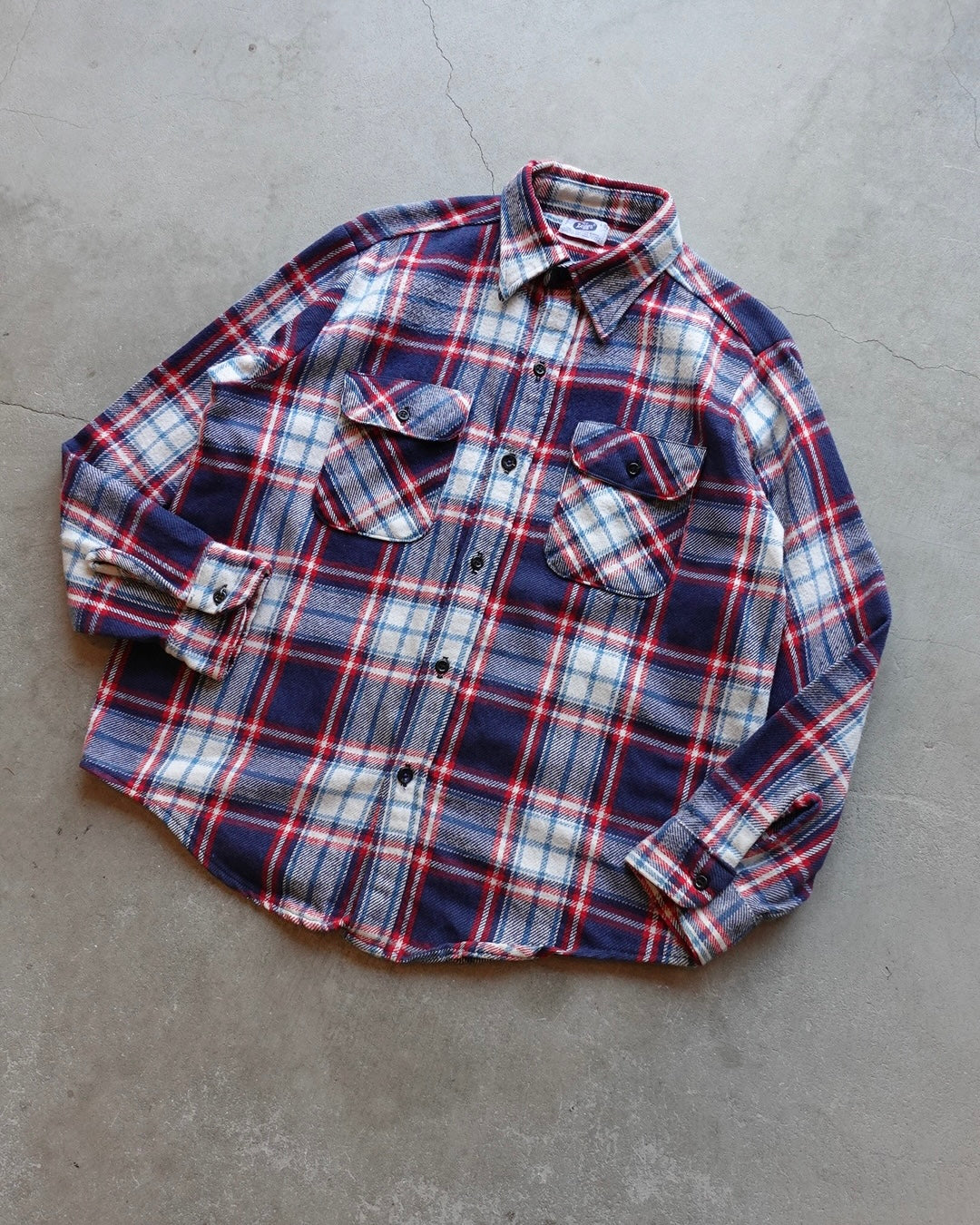 70-80s Mr.Leggs Heavy Flannel Shirt