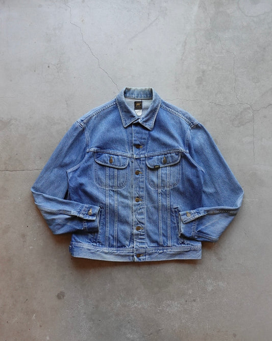 80s Lee Riders Denim Jacket — Light Blue