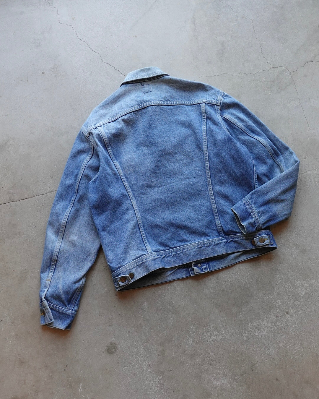80s Lee Riders Denim Jacket — Light Blue