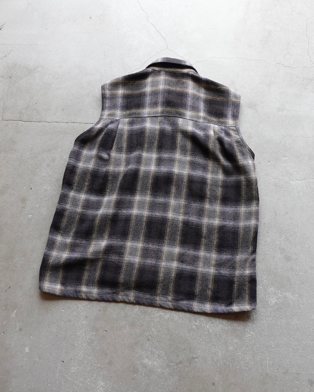 Wrangler Western Jeans / Ombre Check Vest / Made in Italy