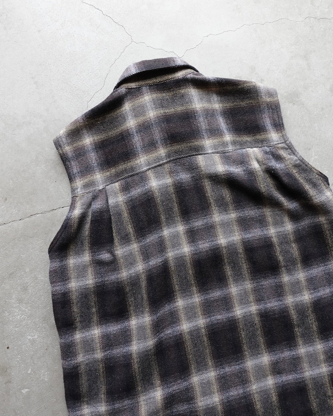 Wrangler Western Jeans / Ombre Check Vest / Made in Italy