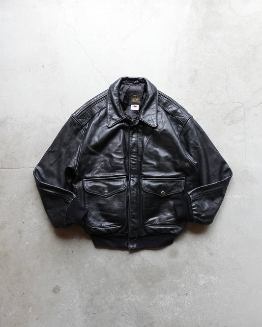 AVIREX / Type A-2 Leather Flight Jacket  / Made in USA