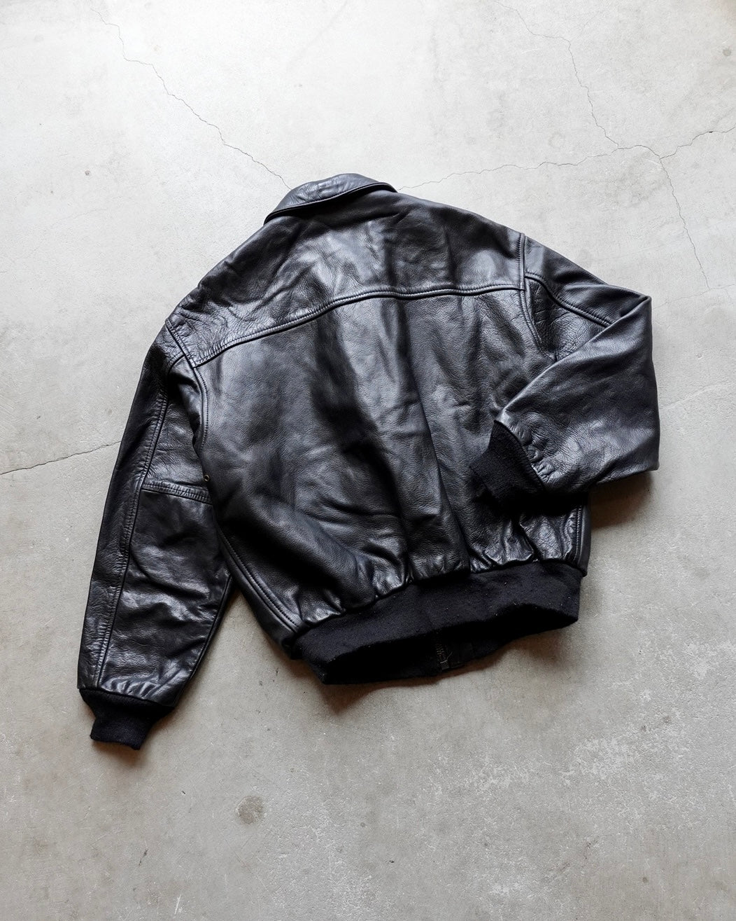 AVIREX / Type A-2 Leather Flight Jacket  / Made in USA
