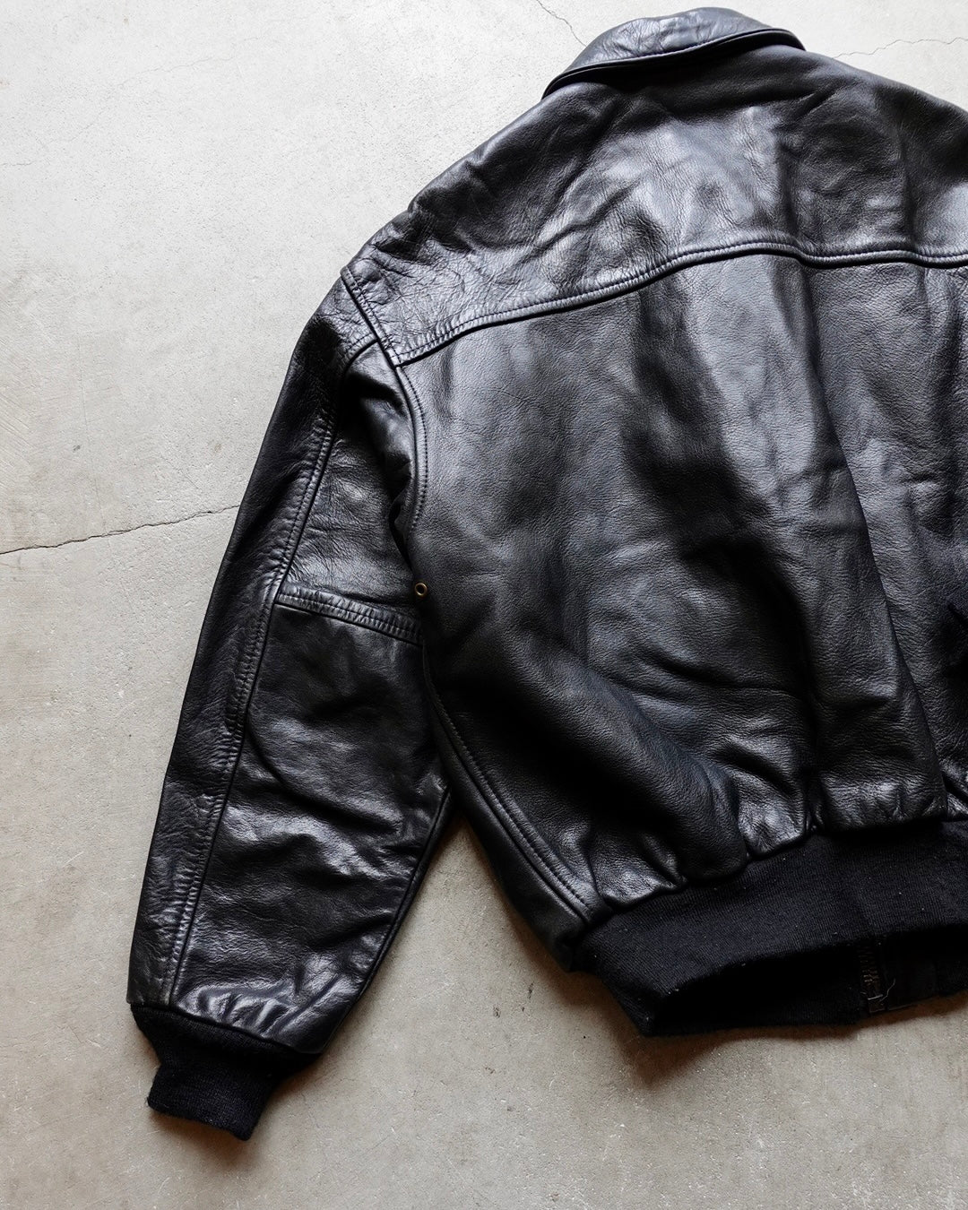 AVIREX / Type A-2 Leather Flight Jacket  / Made in USA