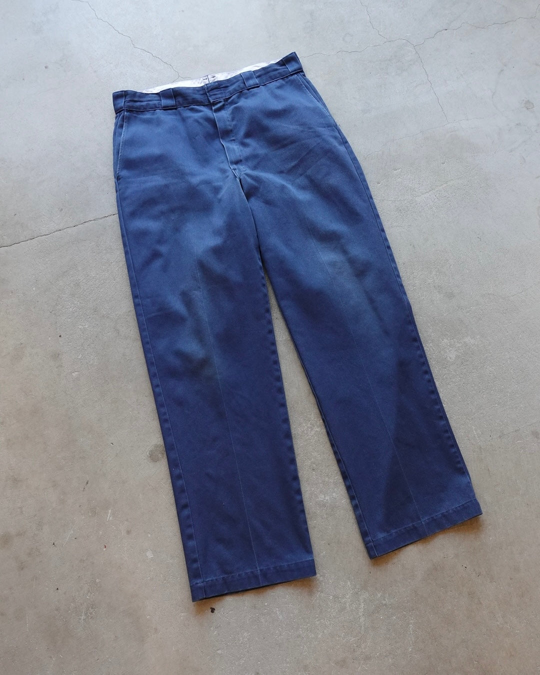90s Dickies Work Pants Navy Fade / Made in USA