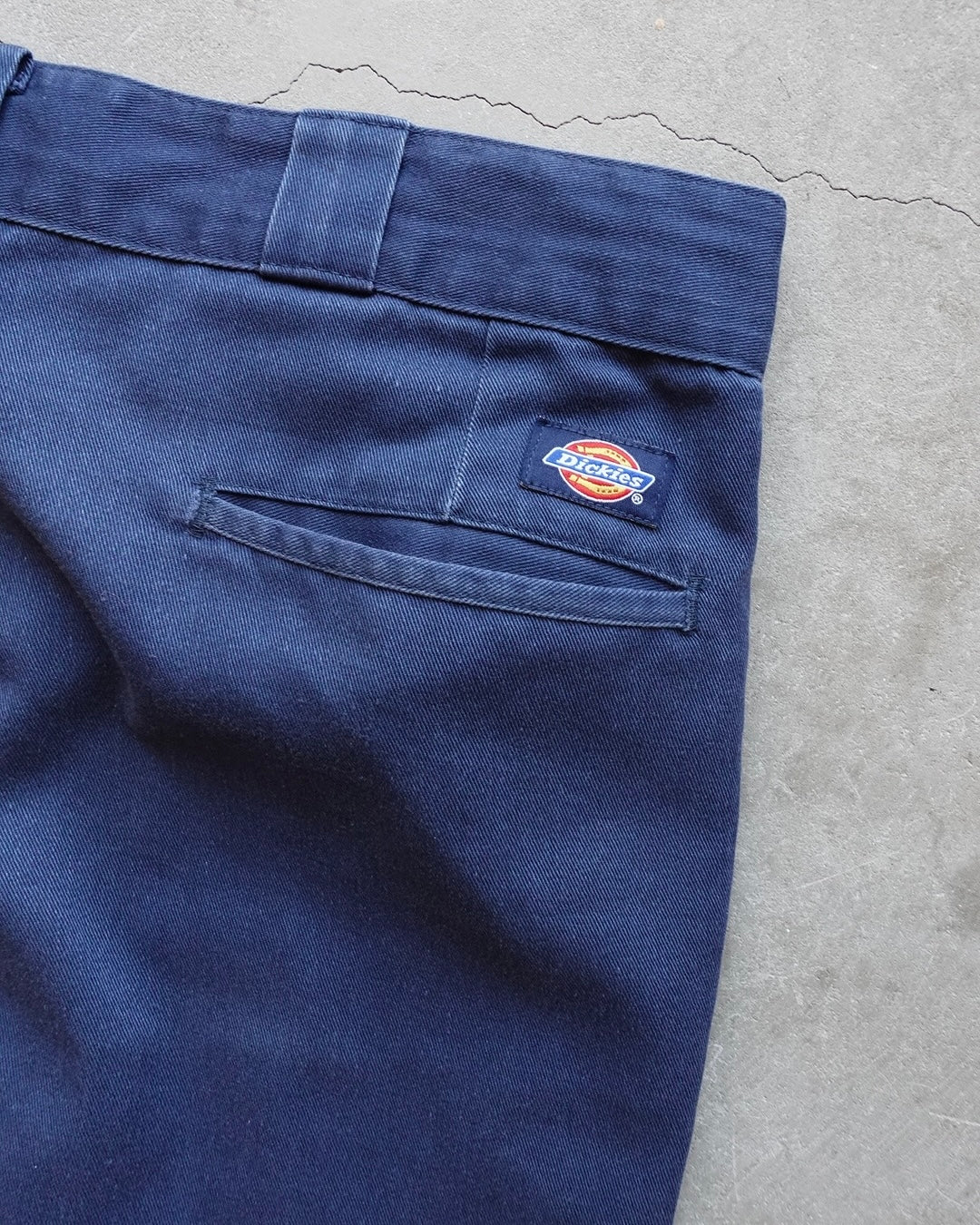 90s Dickies Work Pants Navy Fade / Made in USA