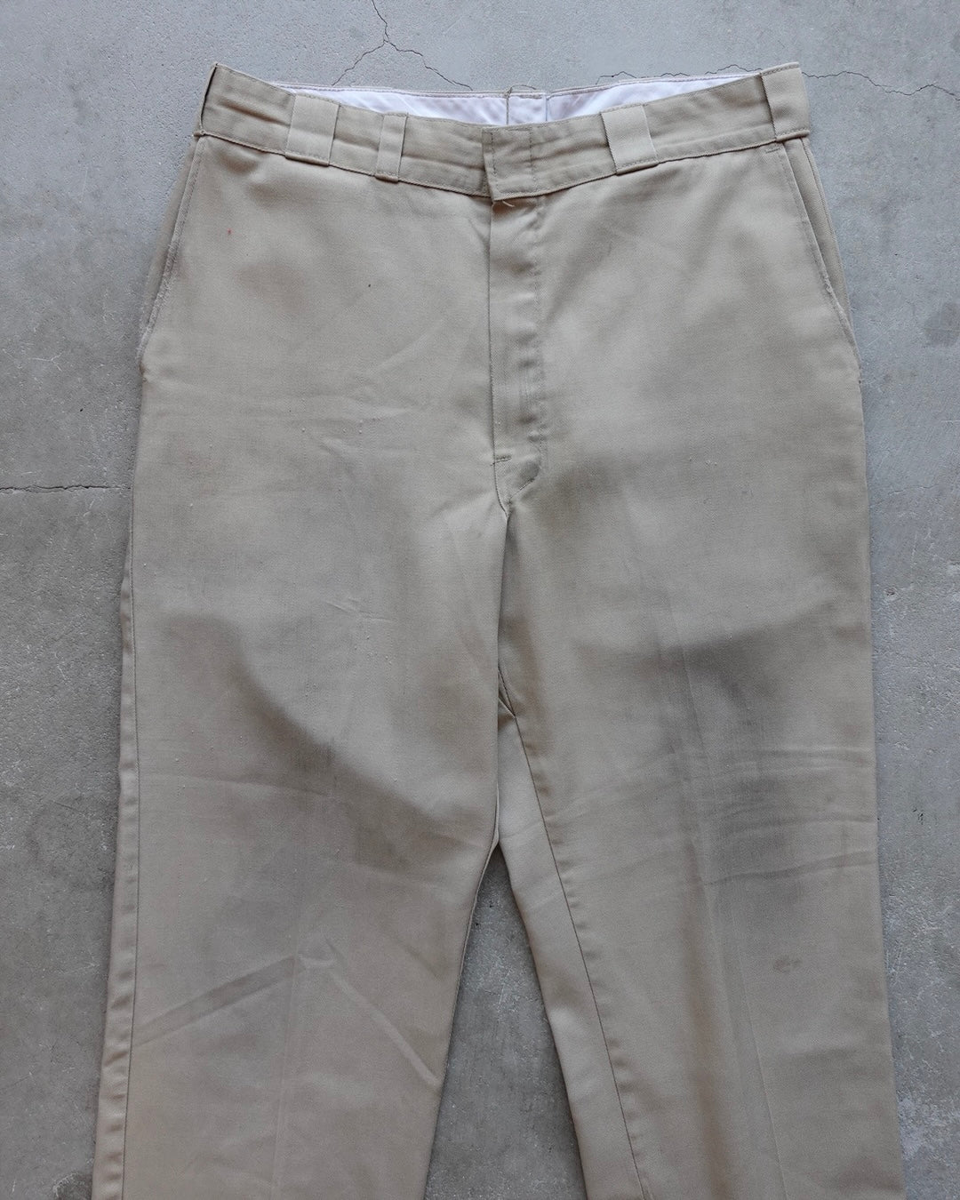 80s Dickies Work Pants Beige / Made in USA