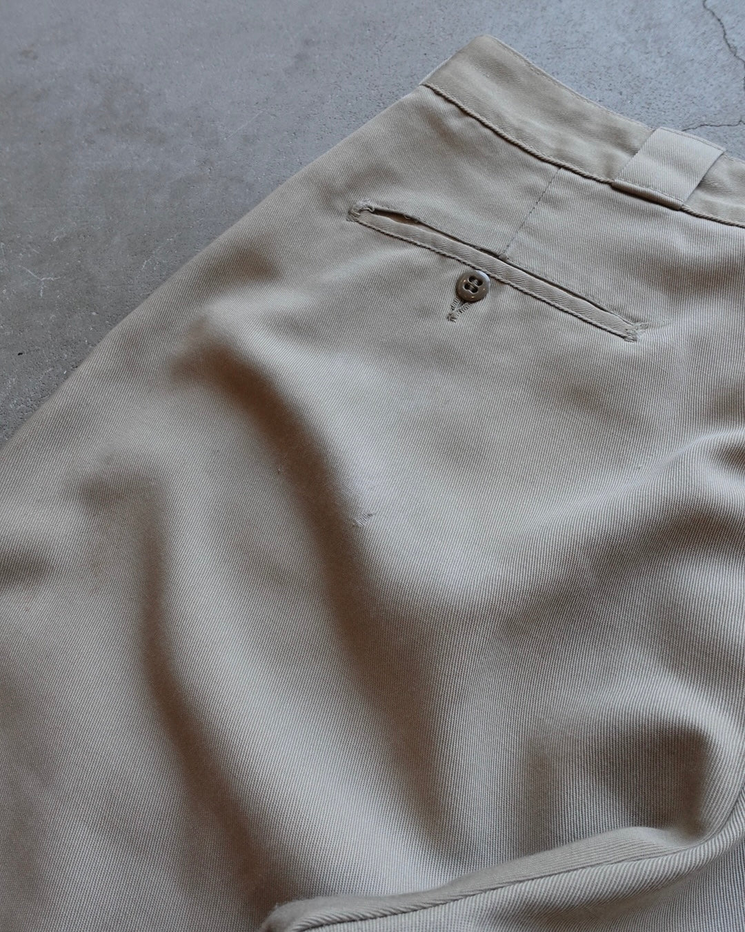 80s Dickies Work Pants Beige / Made in USA