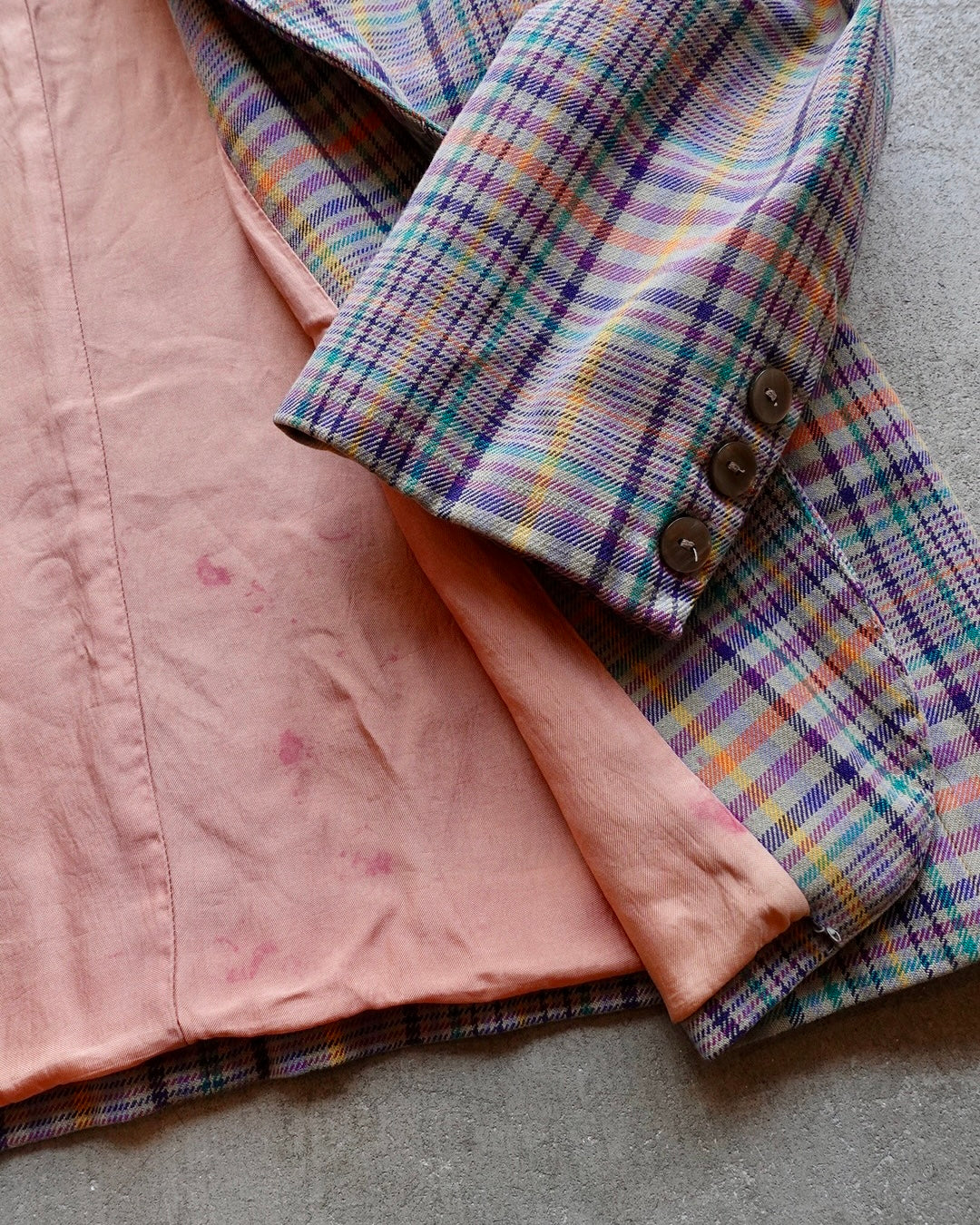90s GAP Check Tailored Jacket