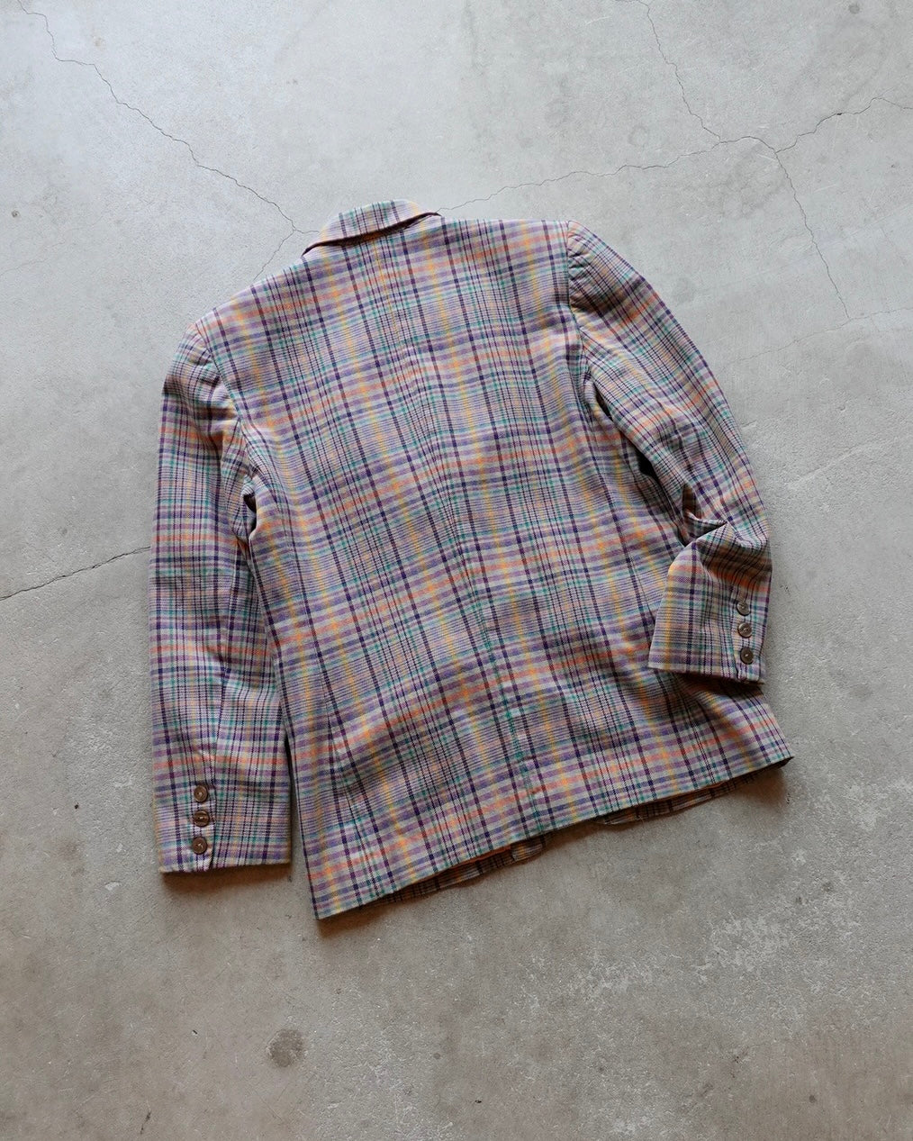 90s GAP Check Tailored Jacket