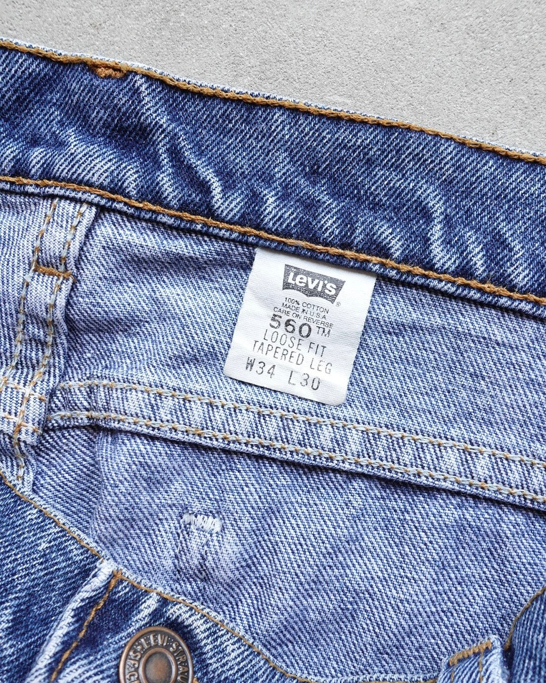 90s Levi's 560 Denim Pants / Made in USA