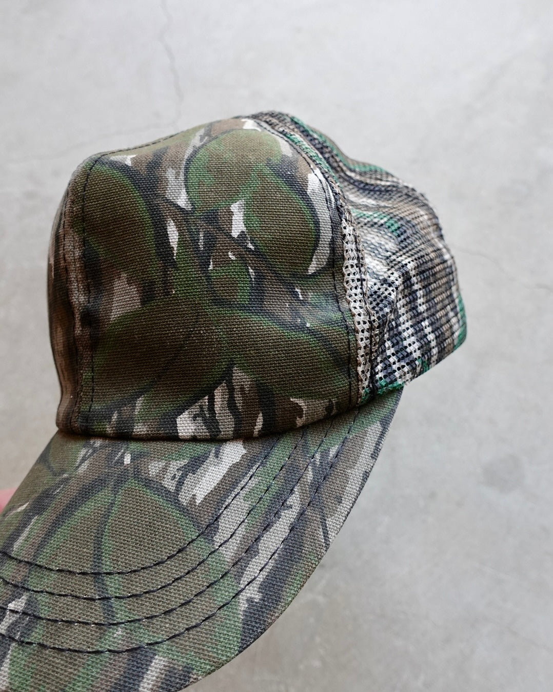 Real Tree Camo Mesh Cap / Made in USA