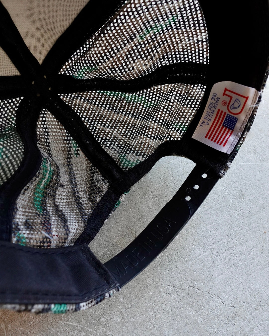 Real Tree Camo Mesh Cap / Made in USA