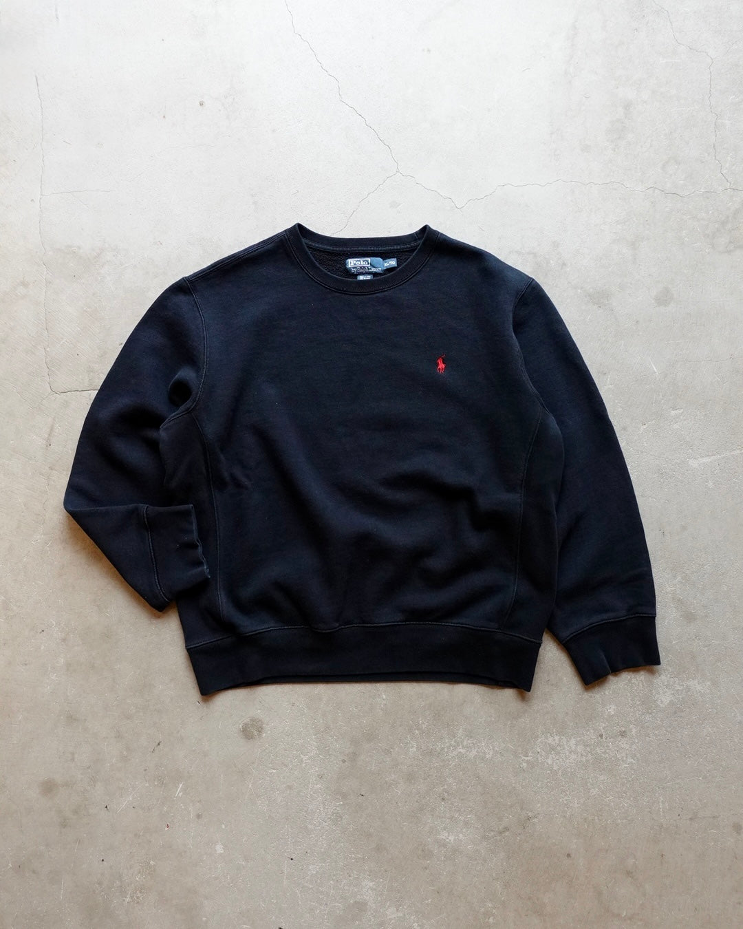 Polo Ralph Lauren Logo Crewneck Sweatshirt / Black