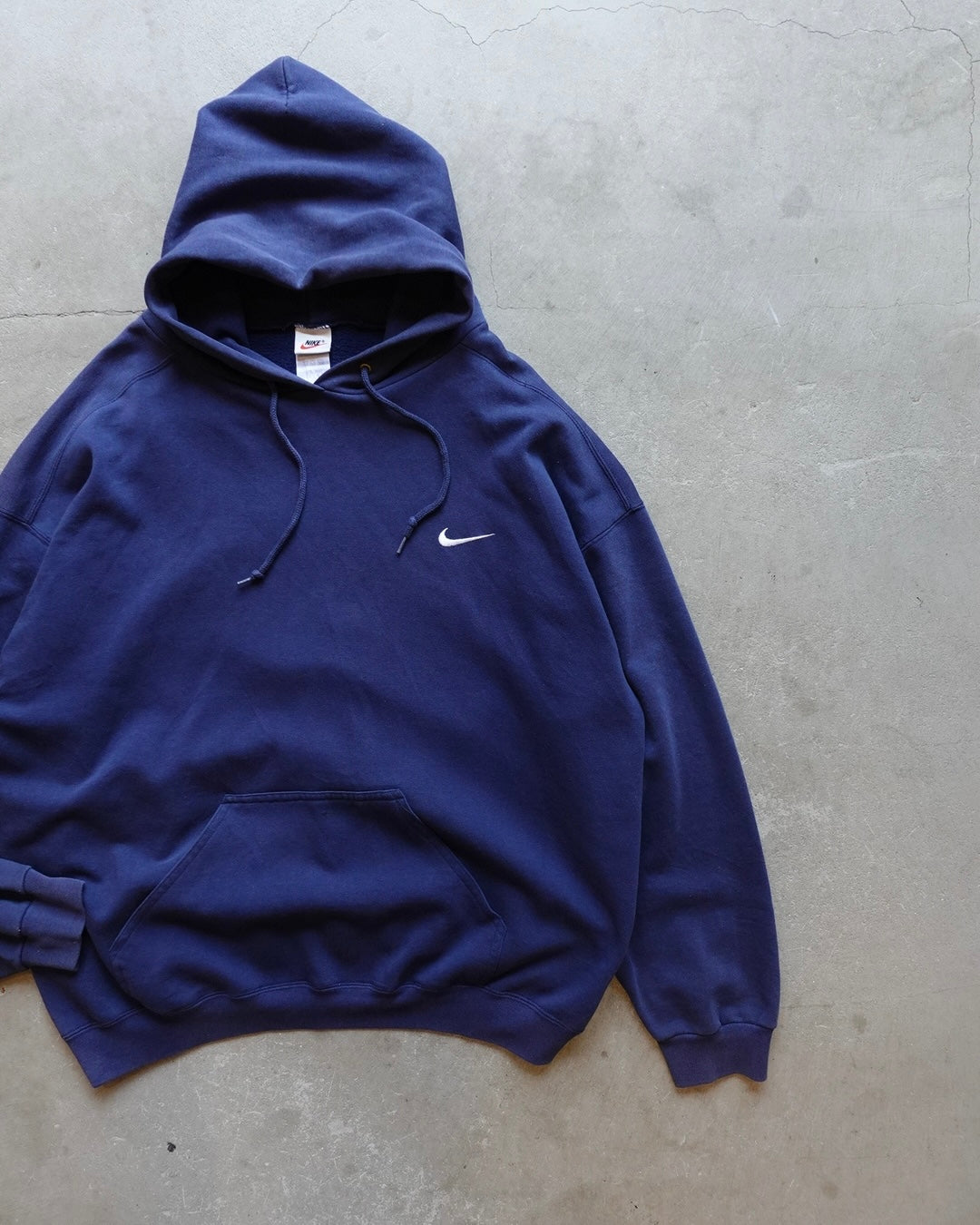 90s NIKE Swoosh Hoodie / Made in USA