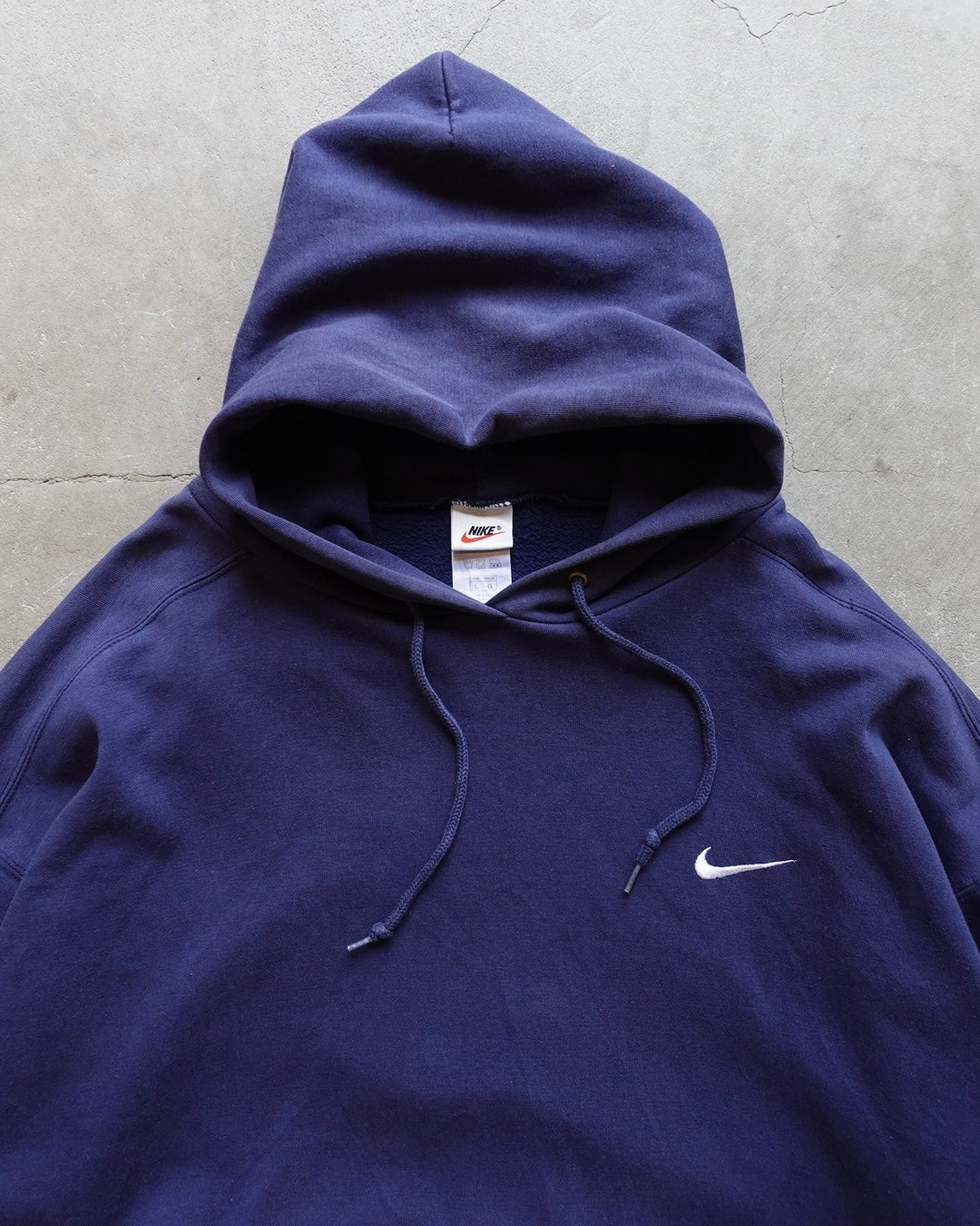 90s NIKE Swoosh Hoodie / Made in USA
