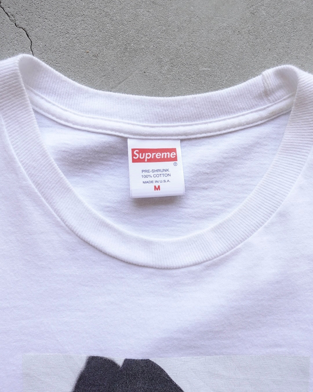 17AW Supreme Nasty Nas T-Shirt / Made in USA