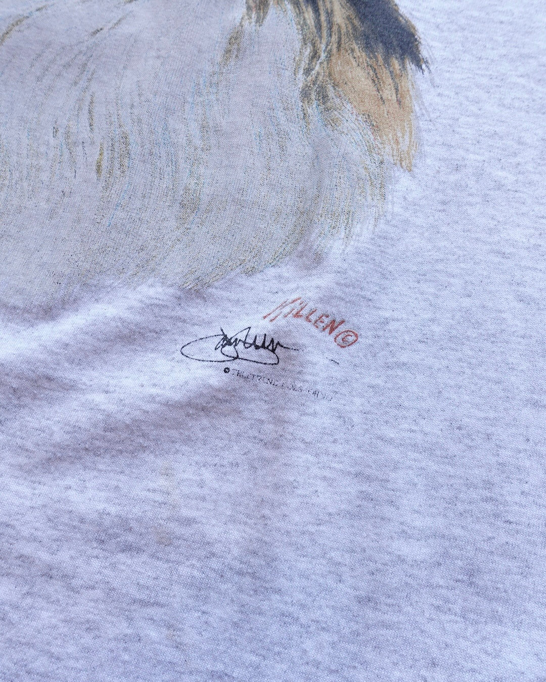 90s Sheepdog Illustration Vintage T-Shirt / Made in USA