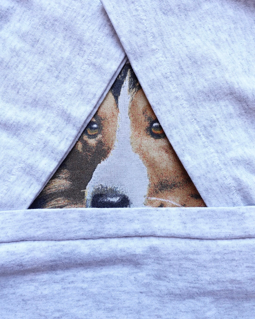 90s Sheepdog Illustration Vintage T-Shirt / Made in USA