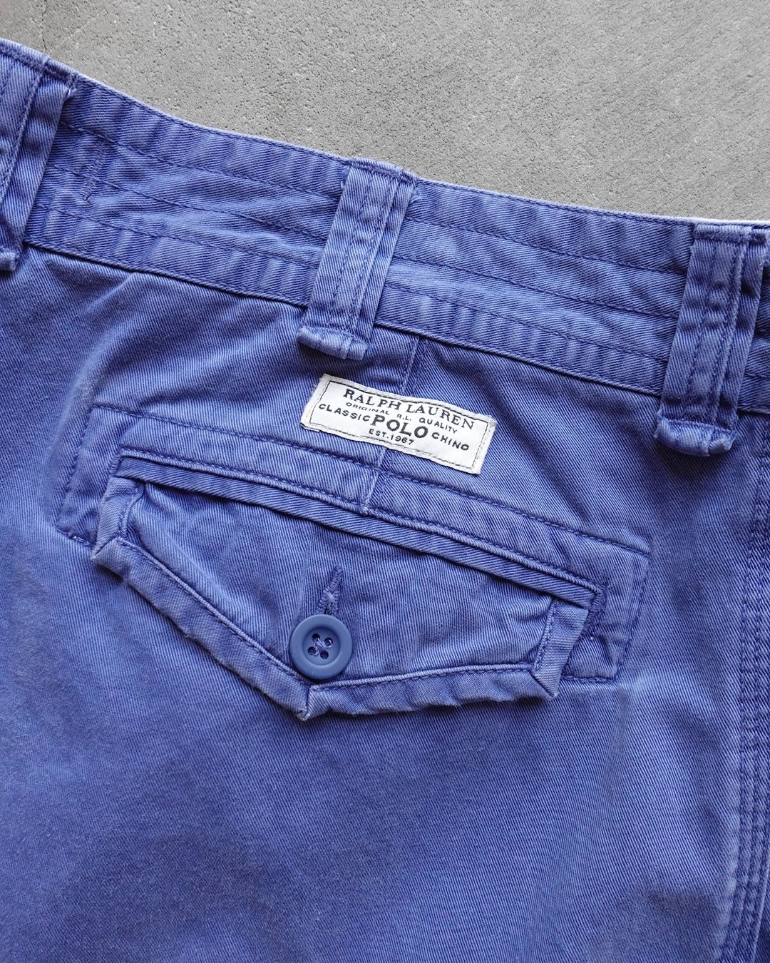 POLO RALPH LAUREN Cargo Shorts Purple Blue