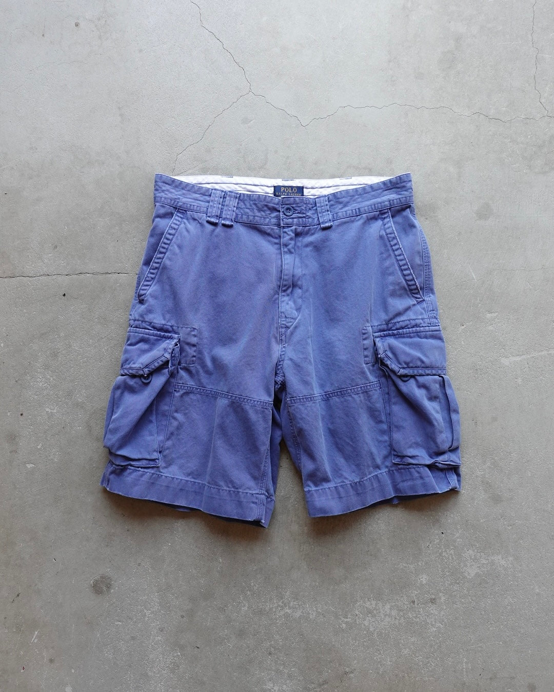 POLO RALPH LAUREN Cargo Shorts Purple Blue
