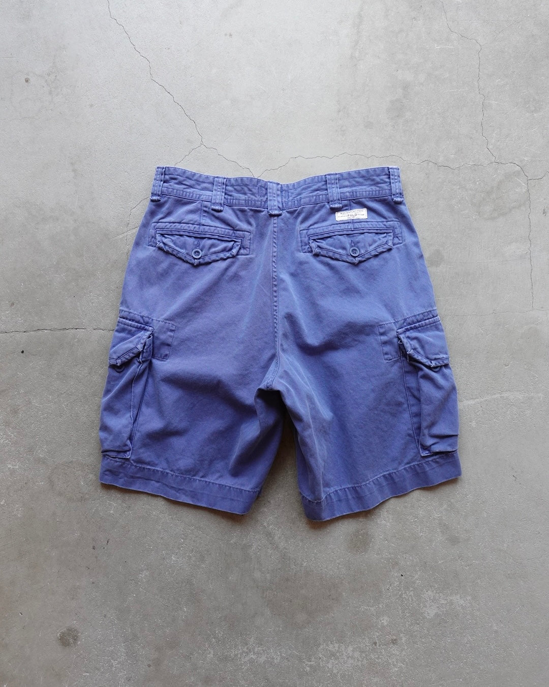 POLO RALPH LAUREN Cargo Shorts Purple Blue