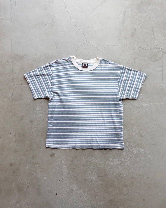 90s EYE Border T-Shirt / Made in USA