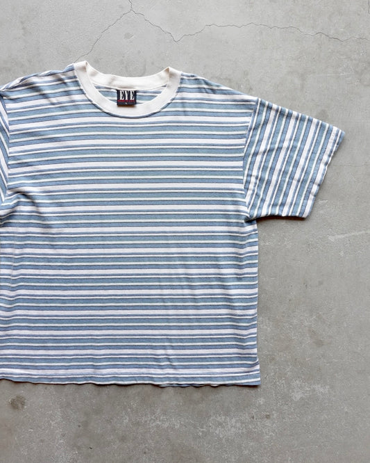 90s EYE Border T-Shirt / Made in USA