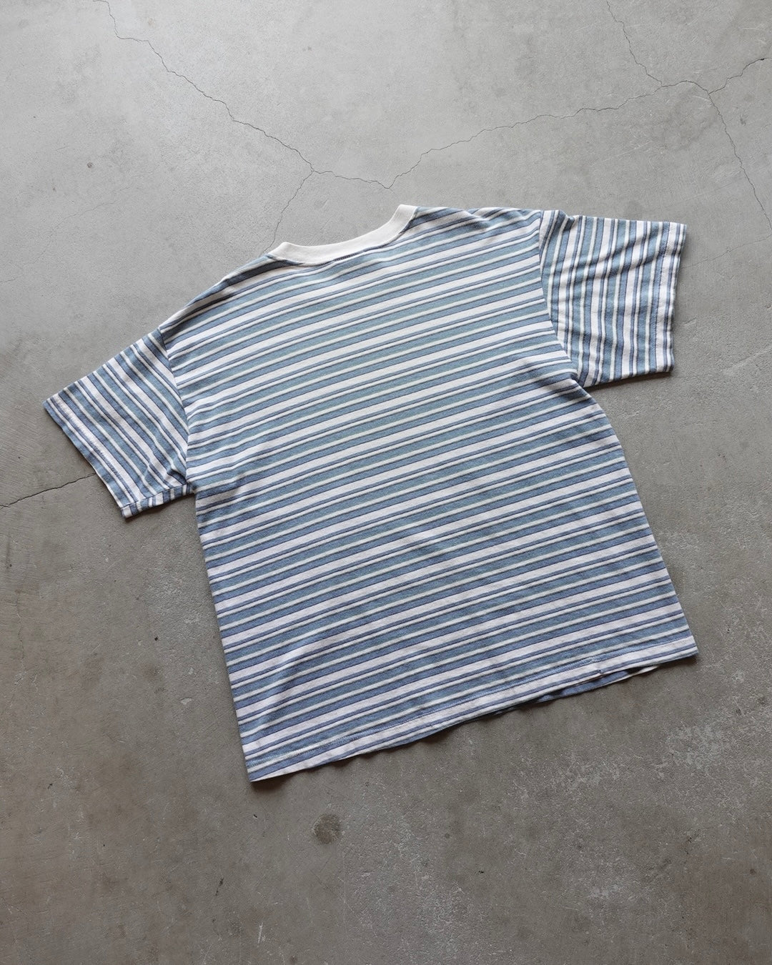 90s EYE Border T-Shirt / Made in USA