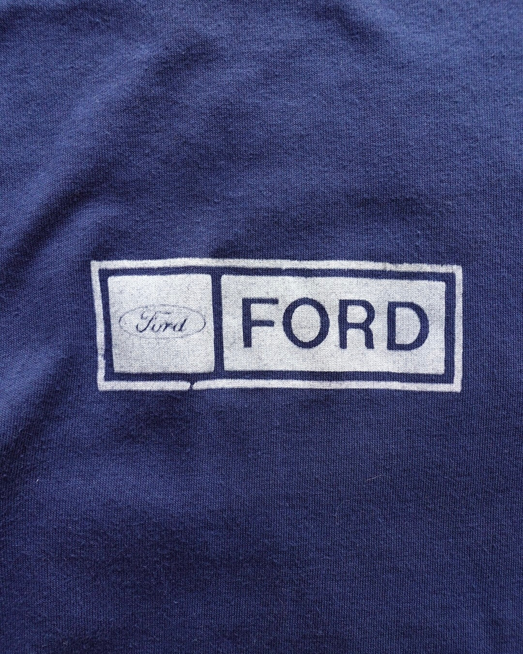 70s-80s FORD Pocket T-Shirt Navy / Made in USA