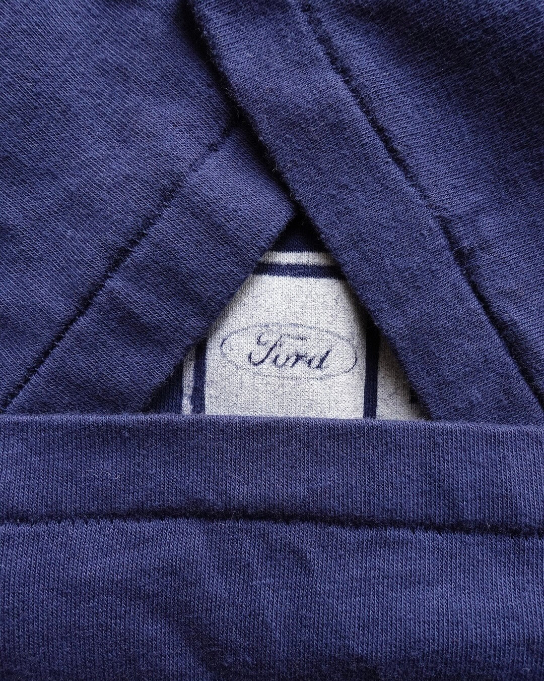 70s-80s FORD Pocket T-Shirt Navy / Made in USA