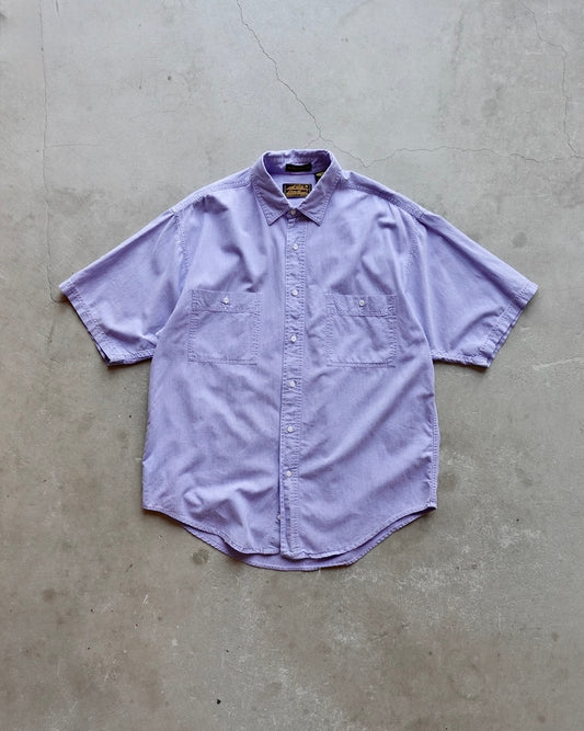 90s Eddie Bauer S/S Shirt Light Purple