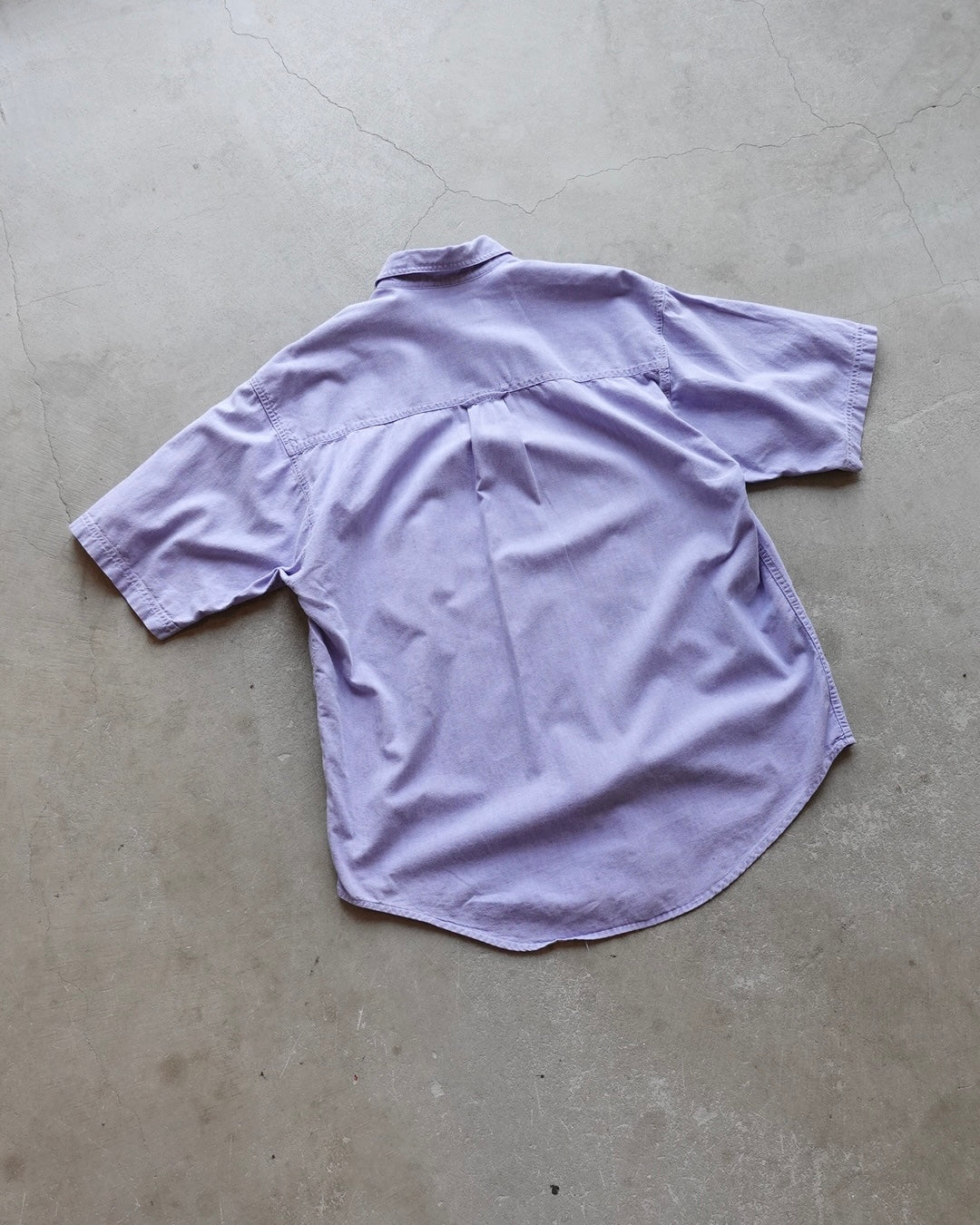 90s Eddie Bauer S/S Shirt Light Purple