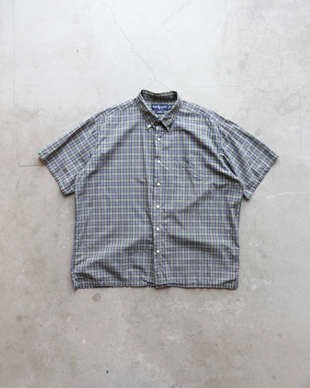 Ralph Lauren 'GREGGOR' Check S/S Shirt