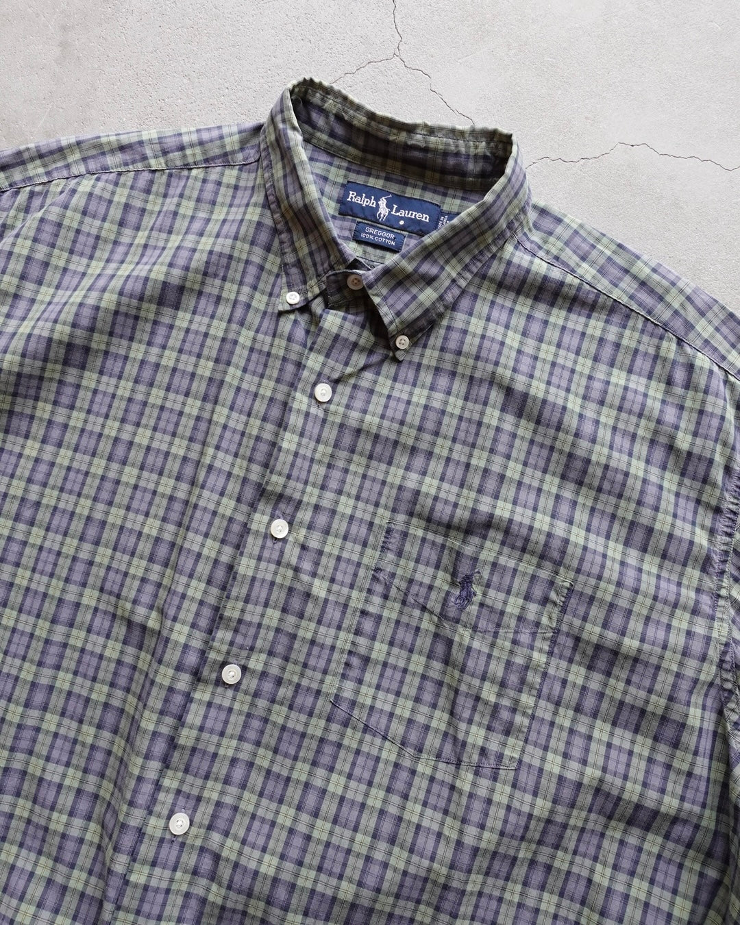 Ralph Lauren 'GREGGOR' Check S/S Shirt