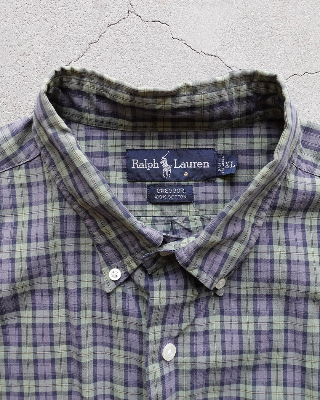 Ralph Lauren 'GREGGOR' Check S/S Shirt