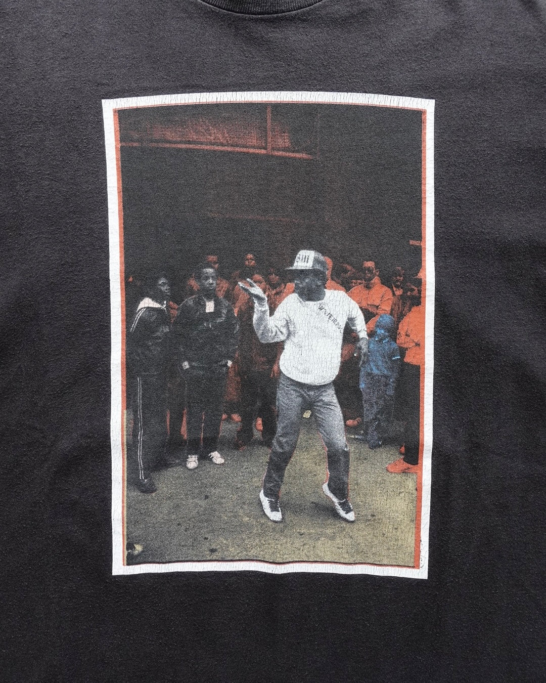 00s Stussy Hip Hop Photo T-Shirt / Assembled in Mexico