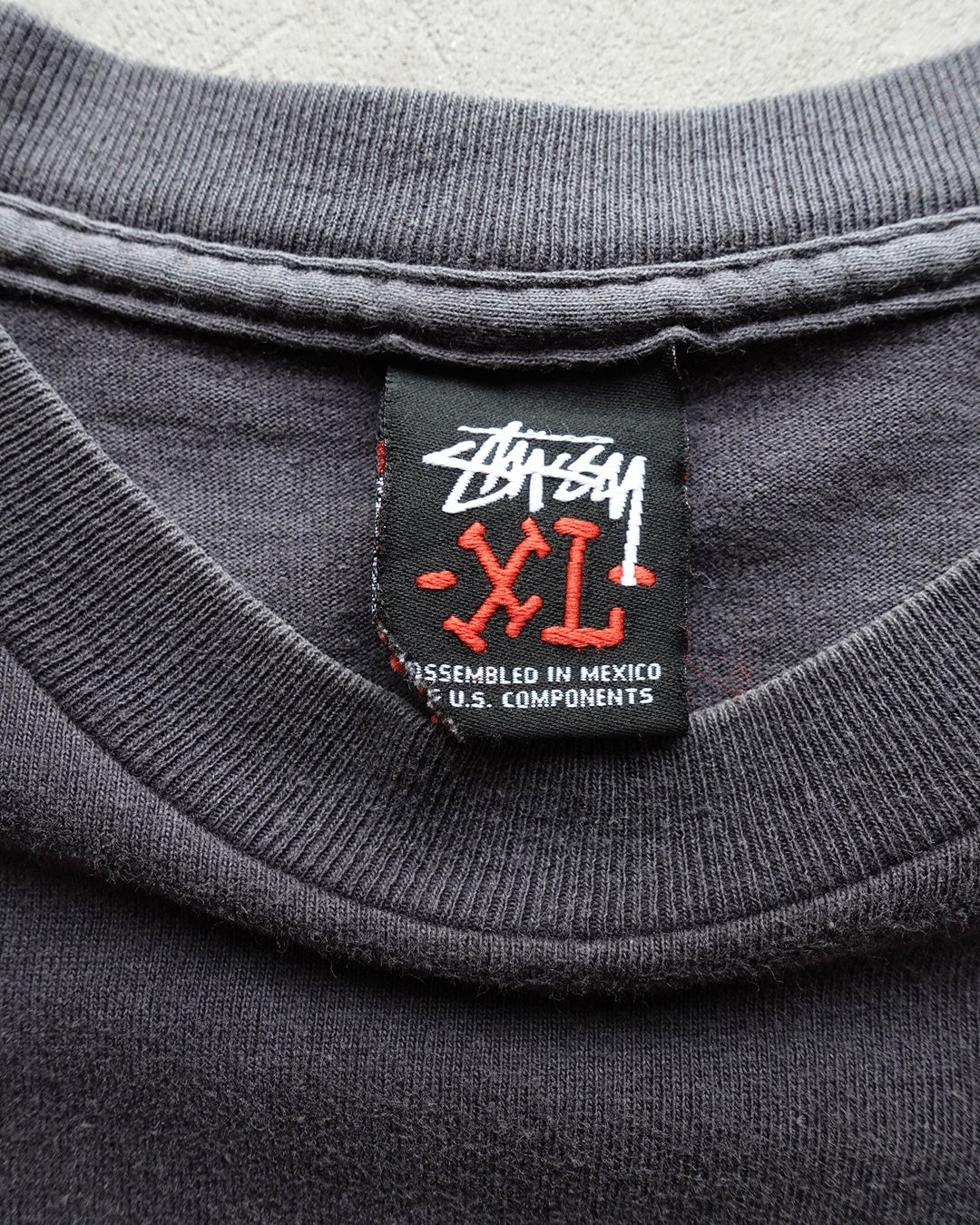 00s Stussy Hip Hop Photo T-Shirt / Assembled in Mexico