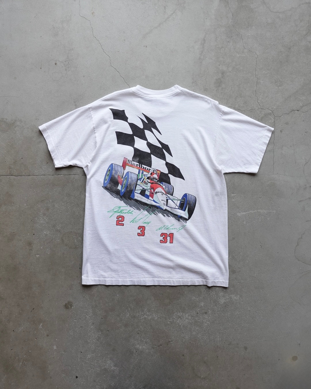 90s Marlboro McLaren F1 Pocket T-Shirt / Made in USA