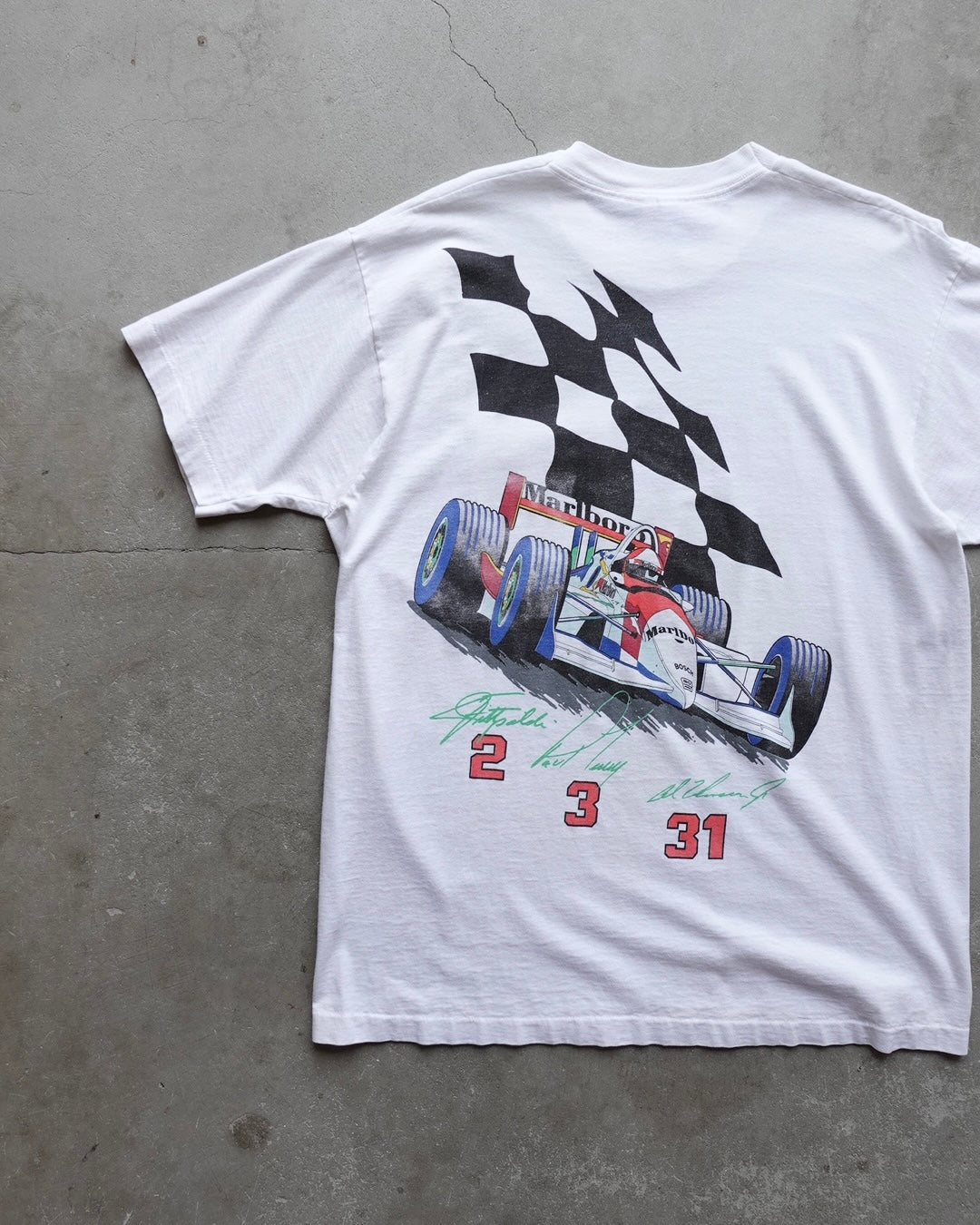 90s Marlboro McLaren F1 Pocket T-Shirt / Made in USA
