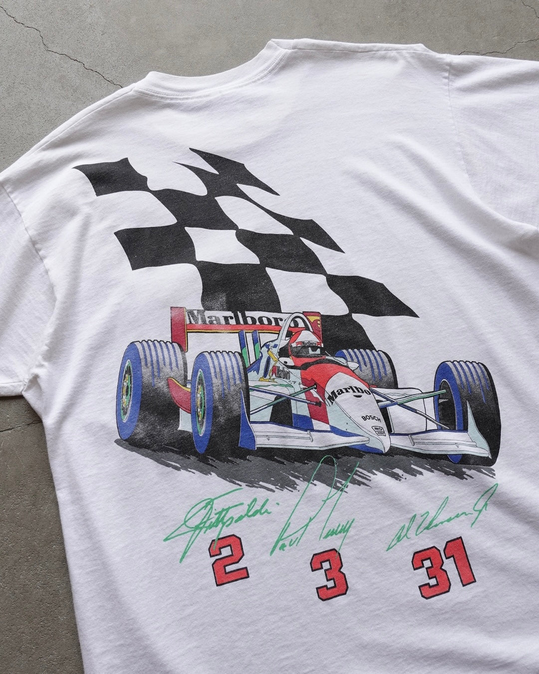 90s Marlboro McLaren F1 Pocket T-Shirt / Made in USA