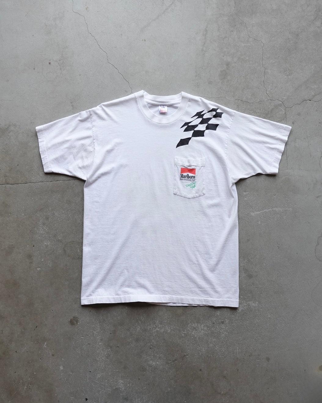 90s Marlboro McLaren F1 Pocket T-Shirt / Made in USA