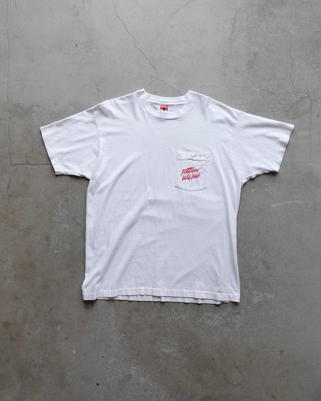 90s Marlboro Wild West Pocket T-Shirt / Made in USA