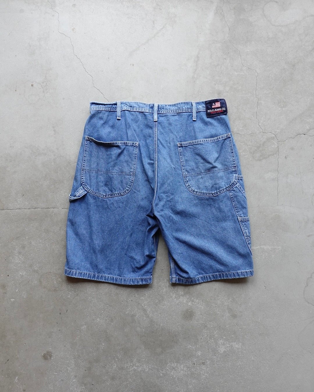 90s-00s POLO JEANS CO. RALPH LAUREN Painter Denim Shorts