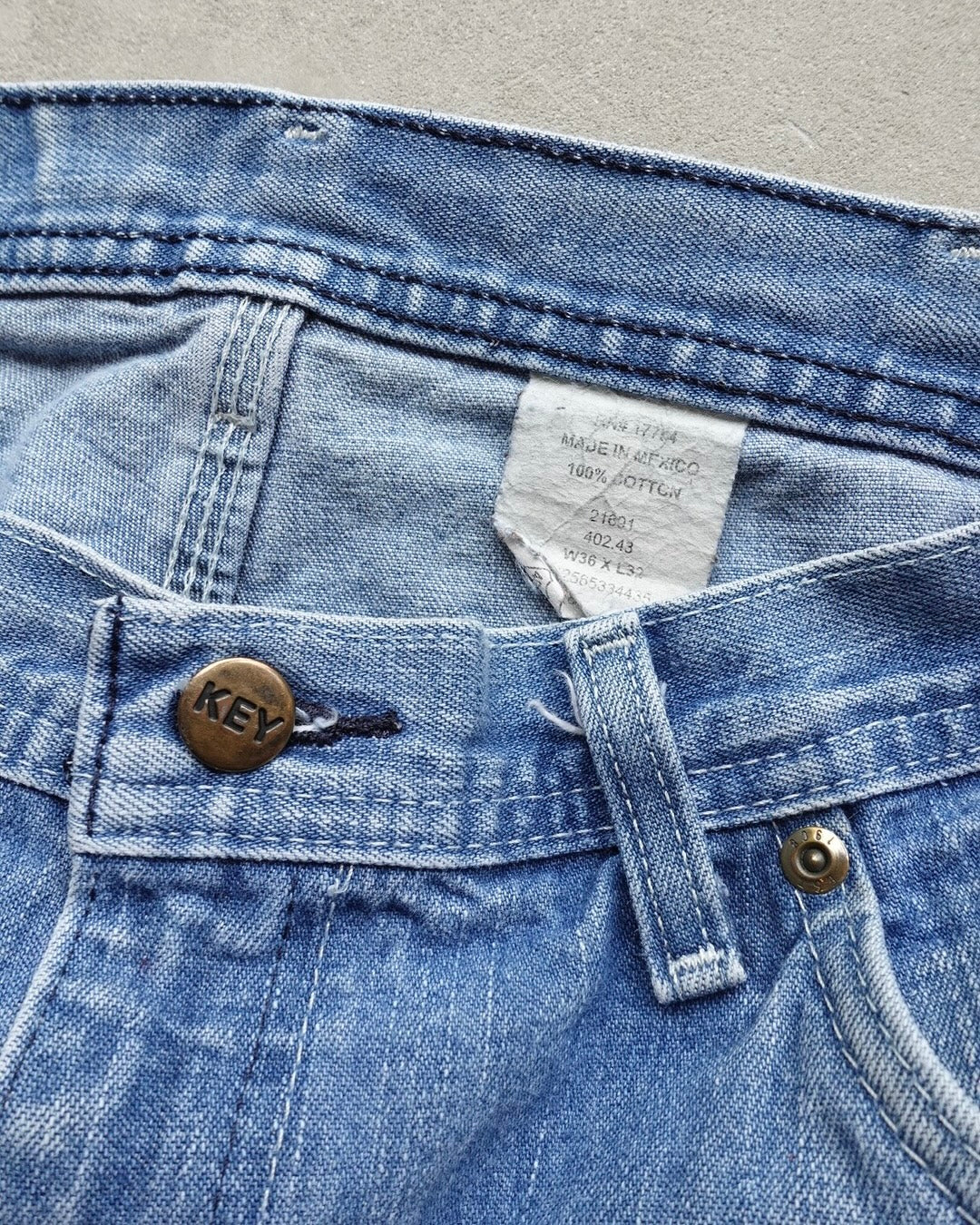90s-00s KEY Denim Painter Pants
