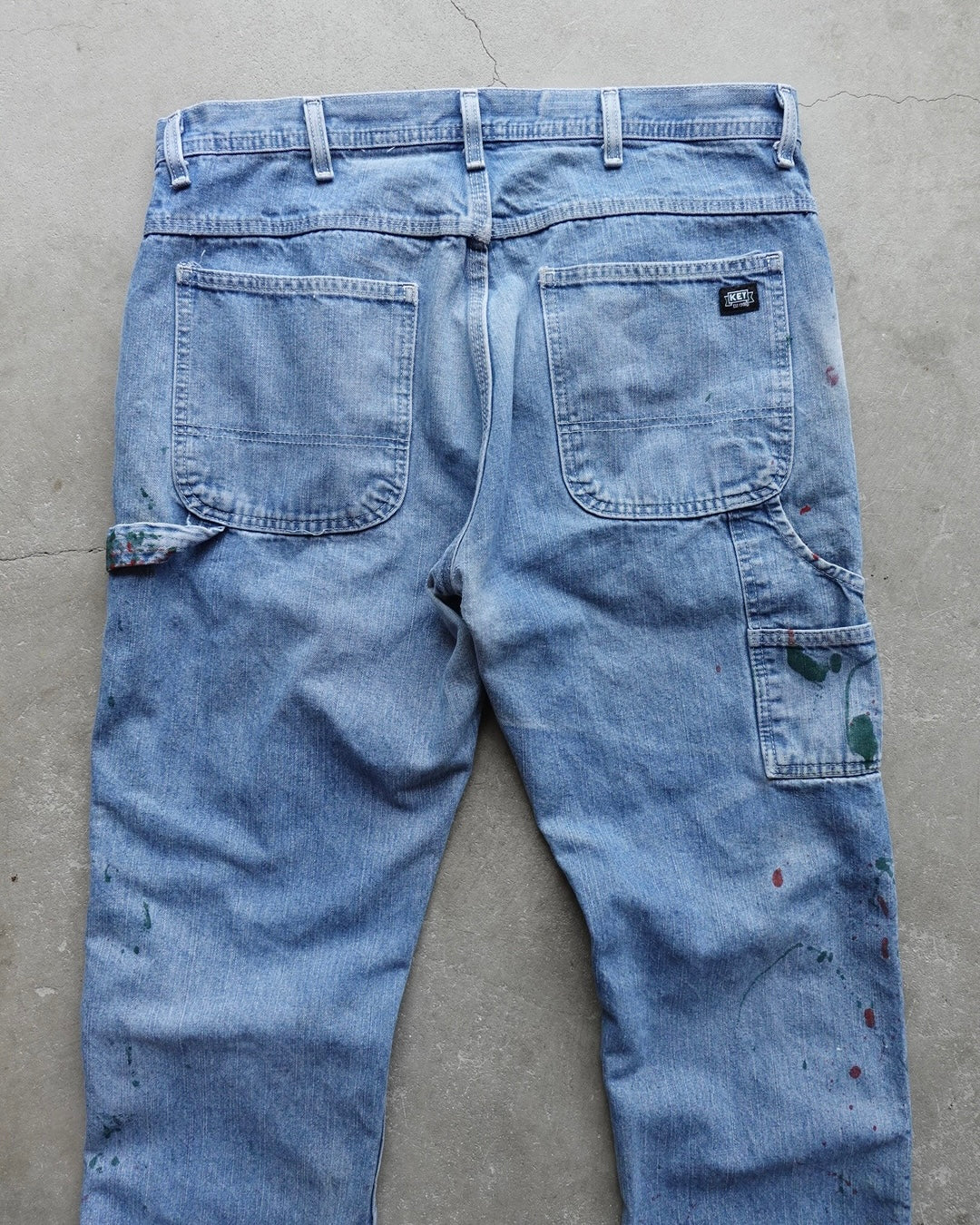 90s-00s KEY Denim Painter Pants