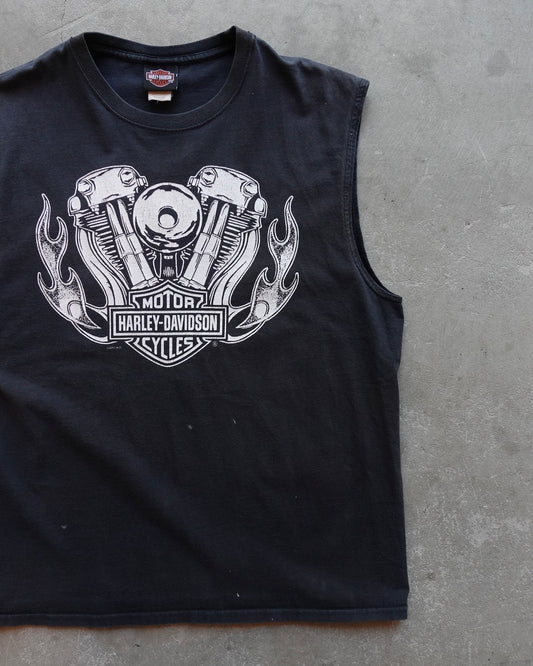 Harley-Davidson V-Twin Engine Sleeveless T-Shirt