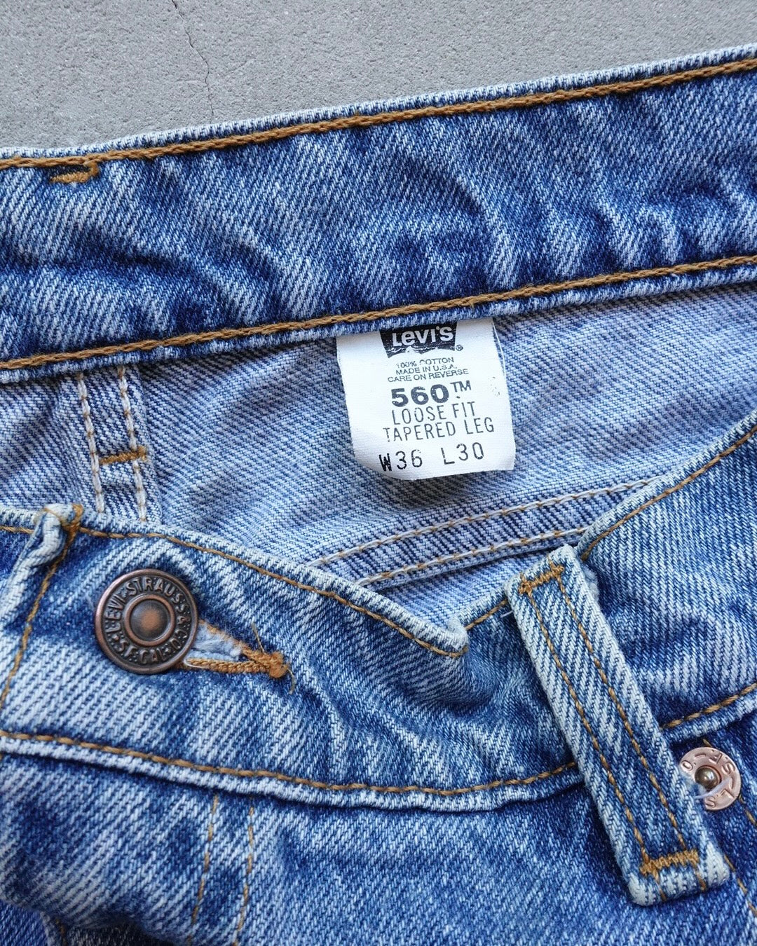 90s Levi's 560 Denim Pants / Made in USA