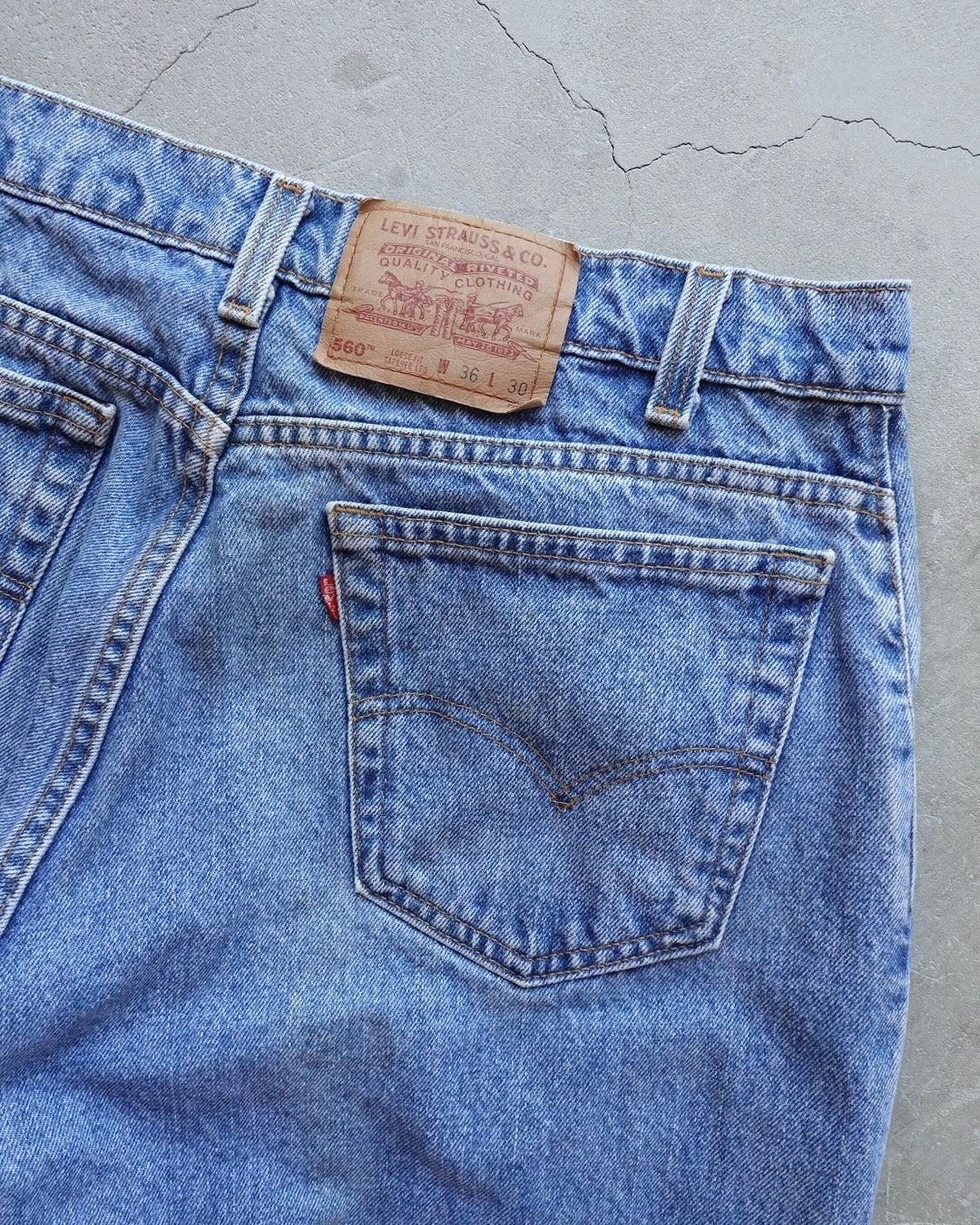 90s Levi's 560 Denim Pants / Made in USA