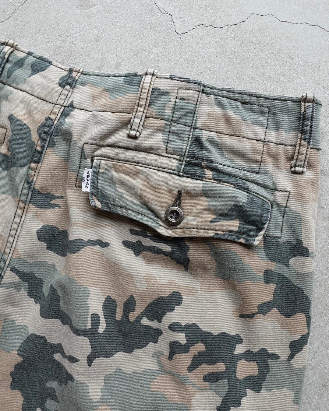 Levi's Camo Cargo Shorts